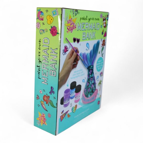 Paint Your Own Mermaid Bank Kit By Just My Style - Picture 3 of 6